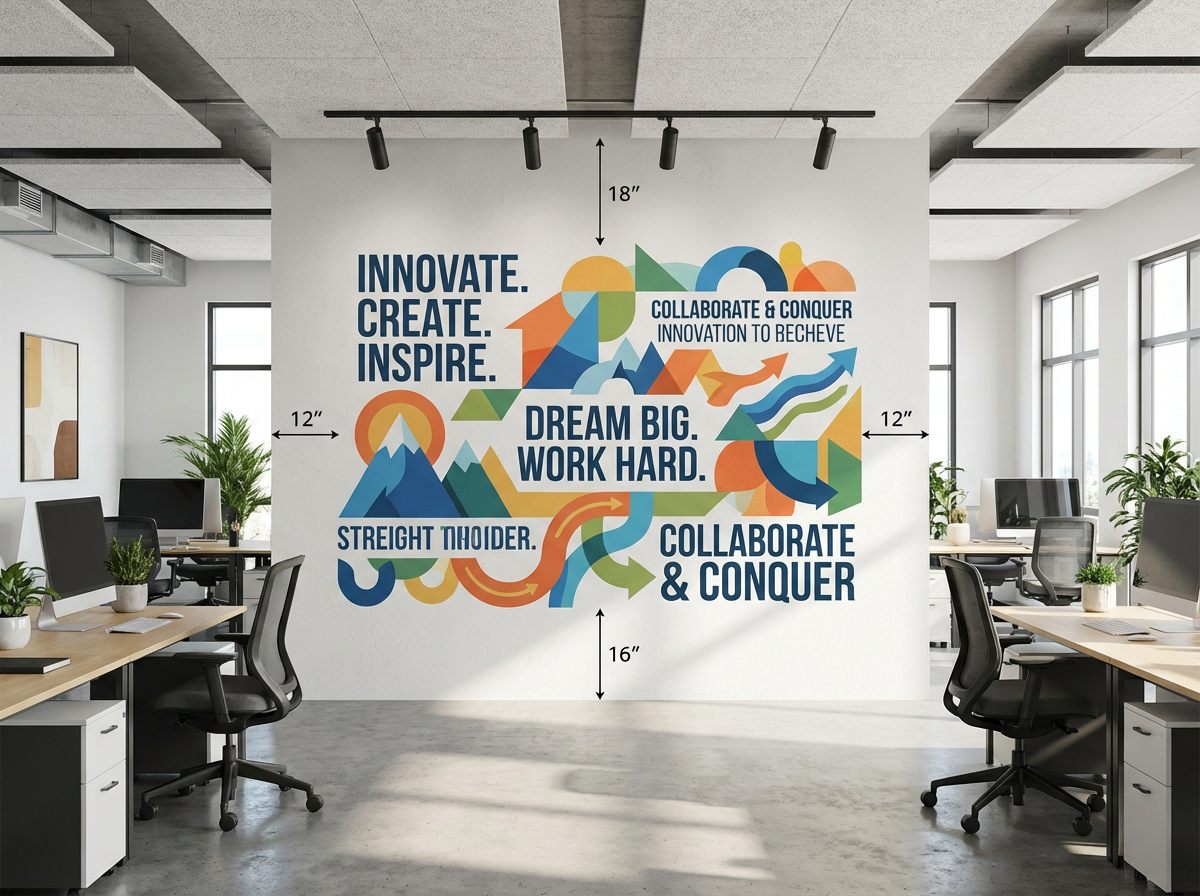 Offices wall print